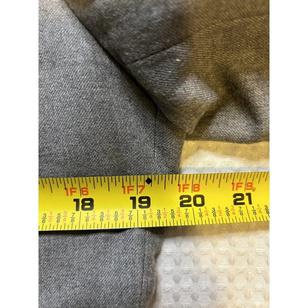 Lucasini Men's 2 Piece Suit Jacket- Worsted Wool - Sport Coat & Vest - Size: 44R